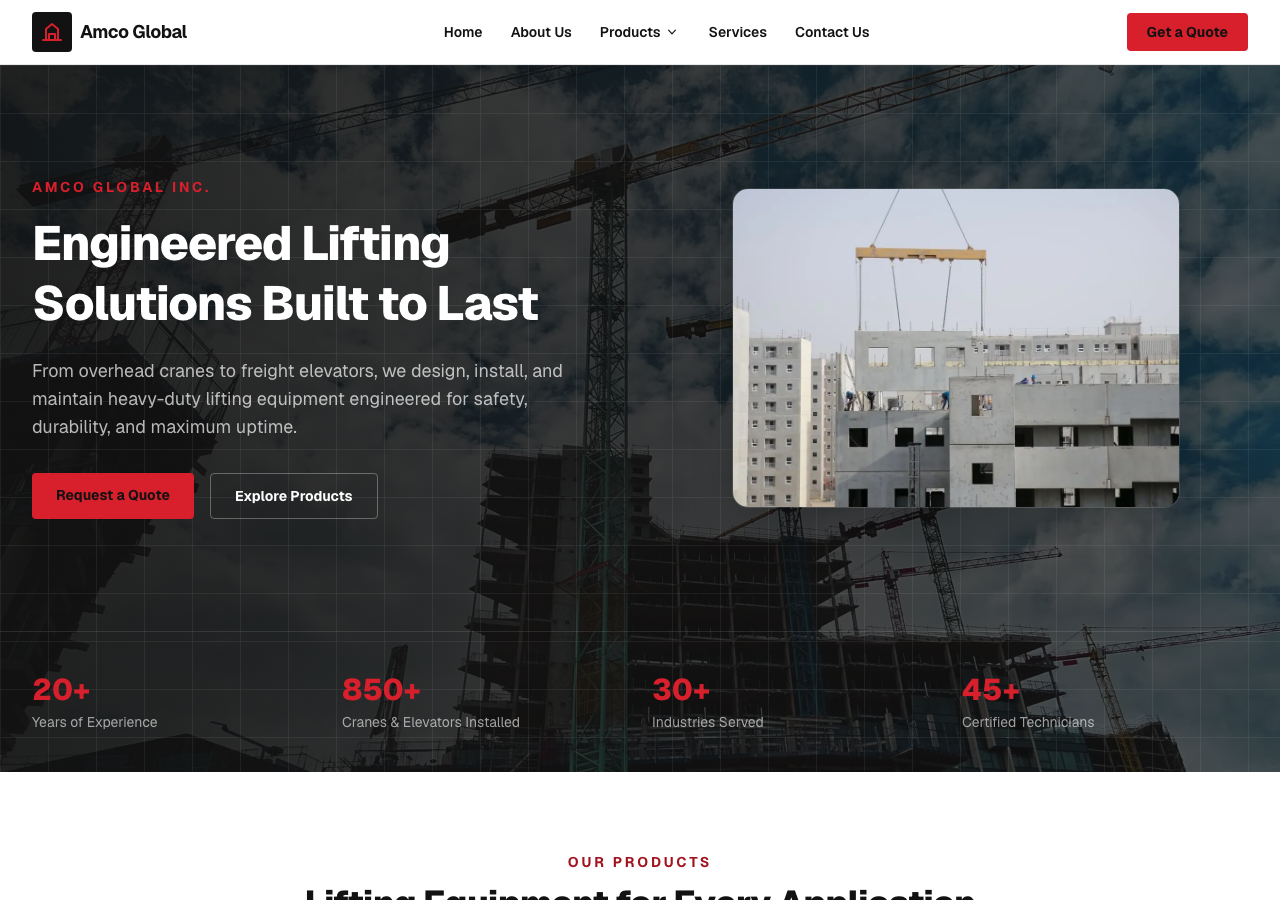 Amco Global Inc.
