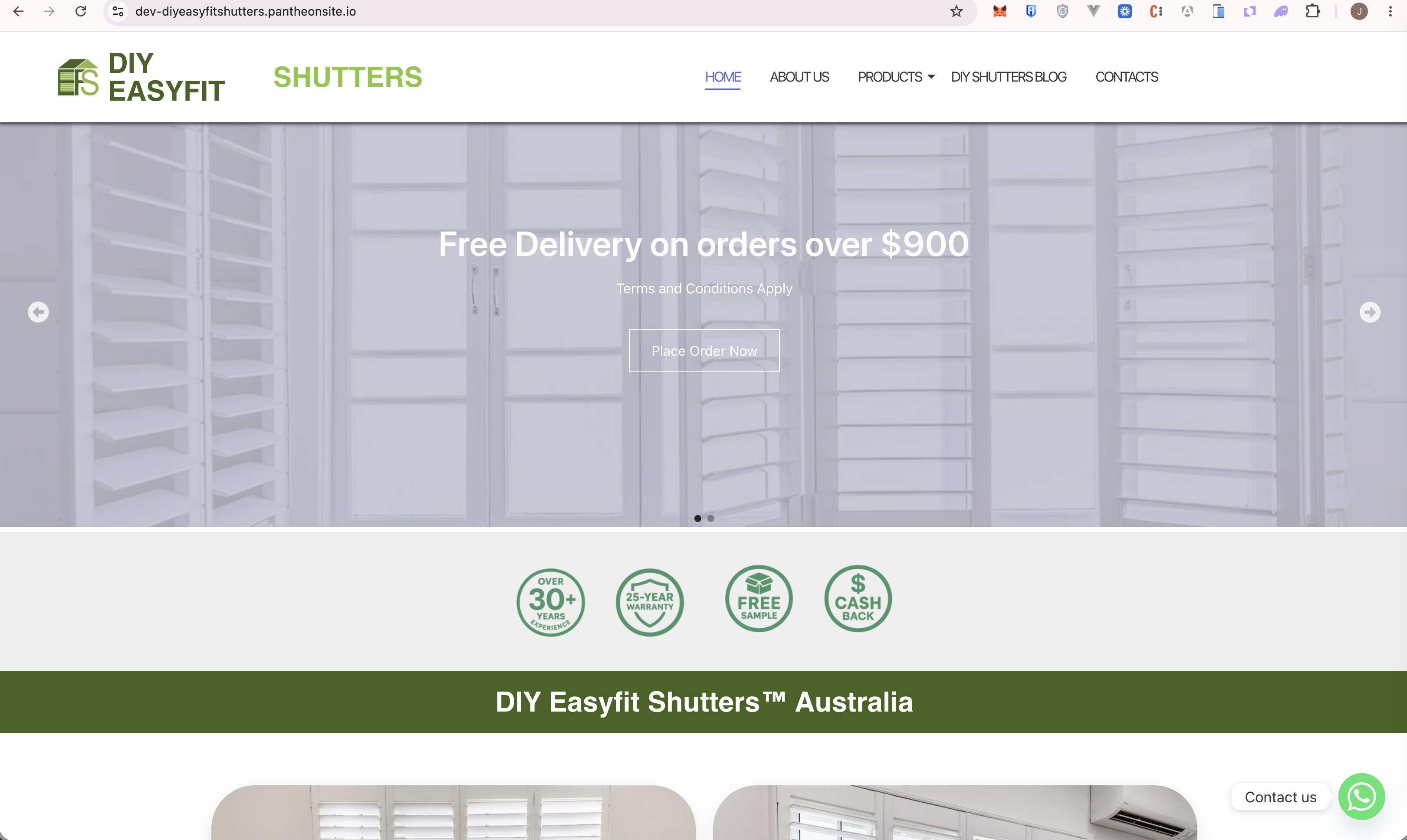 DIY EasyFit Shutters